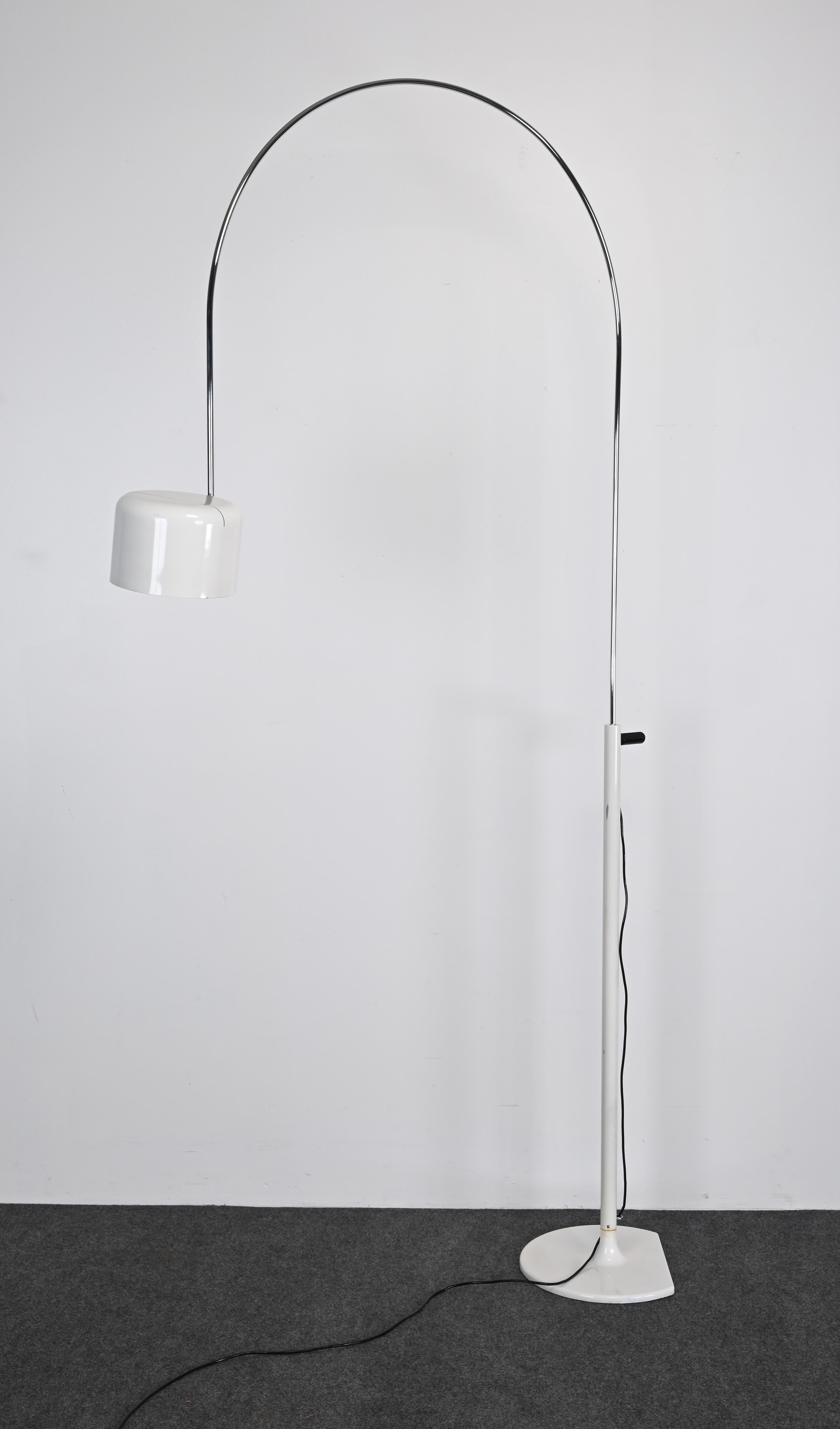 Italian Coupe Floor Lamp Designed by Joe Colombo, Italy, 1967 For Sale