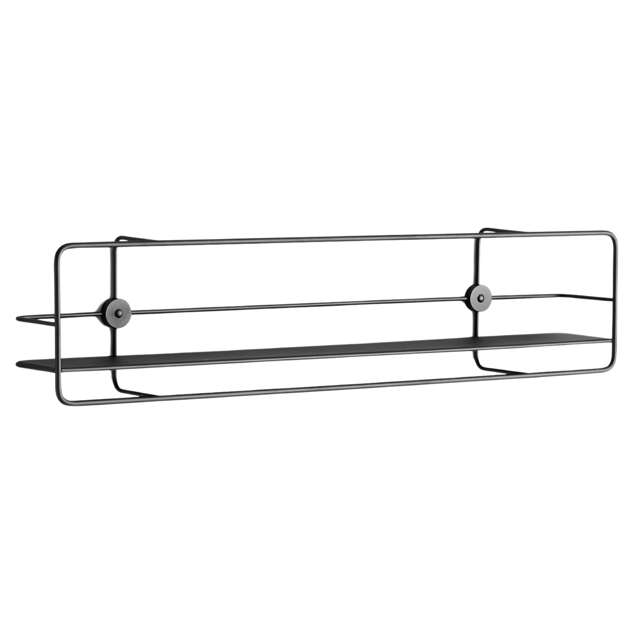 Fabulous Cast Iron Glass Shelf For Sale at 1stDibs