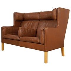 Coupe Two-Seat Sofa by Børge Mogensen for Fredericia, 1970s