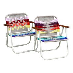 Couple Beach armchair Japú Trama 5 and 10 - Outdoor area Garden - Dengô Brasil