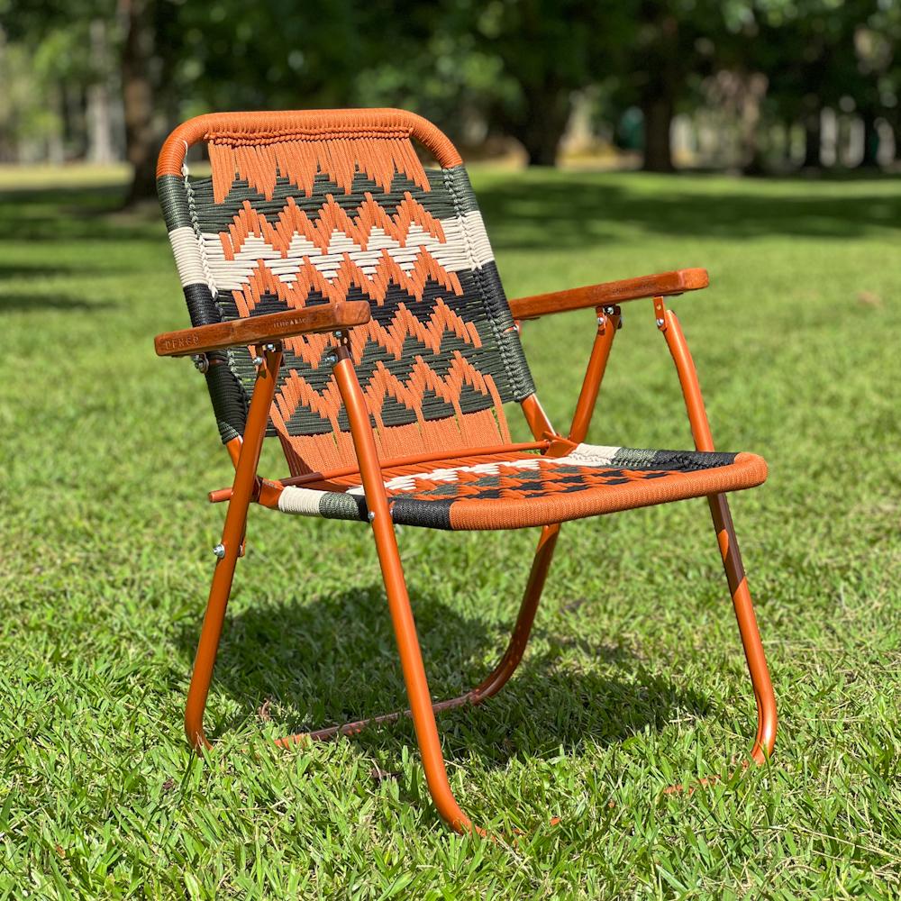 Couple Beach chair Japú Trama 6 and 12 - Outdoor area - Dengô Brasil  For Sale 1