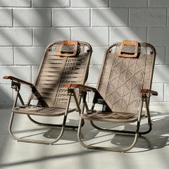 Couple Beach chaise chair Japú - Trama 2 and 5 - Outdoor area - Dengô Brasil