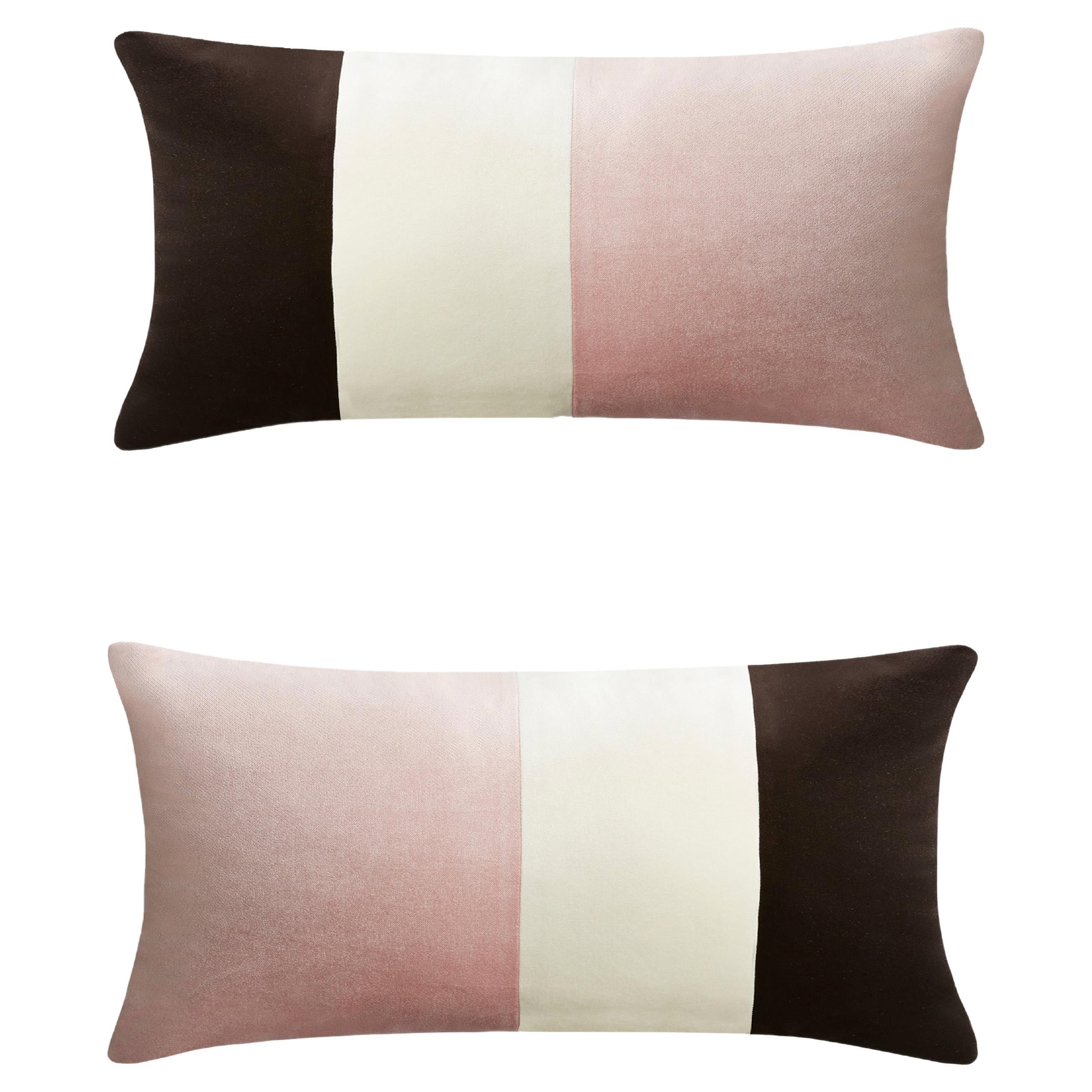 Couple Bed Kollektion  Dreifach  Schwarz-Weiß-rosa im Angebot