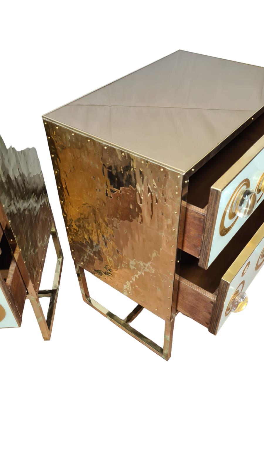 Maravilloso Estudio de Murano blanco y dorado de mediados de siglo justfurnituress Disponible Italian en venta