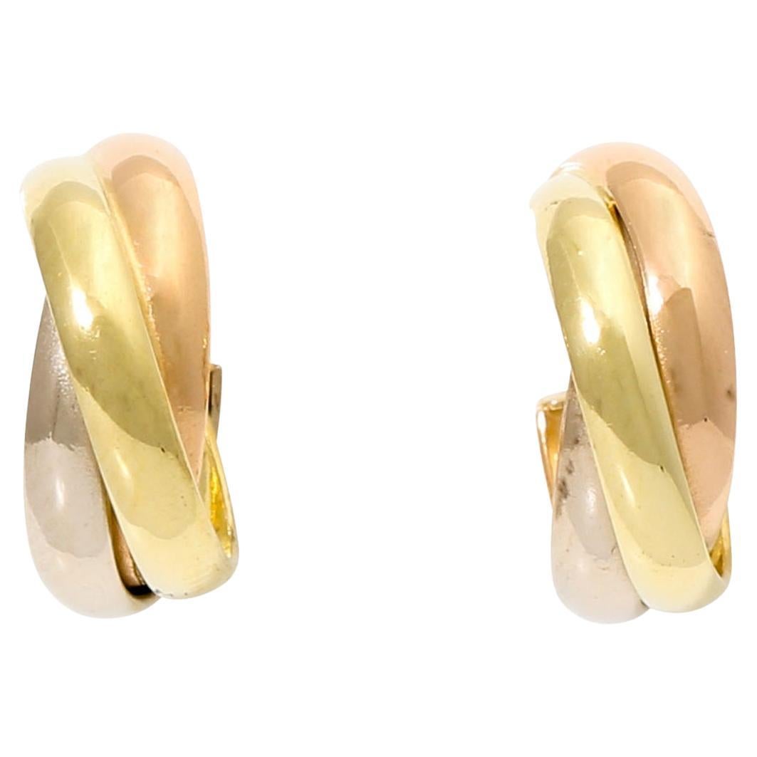 Radiant Clustered Diamonds Clip-On Stud Earrings Studded in 14 Karat Rose Gold