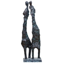 'Couple' - One Of A Kind Bronze Sculptures 
