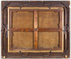 Couple in Romantic Landscape, Oil on Canvas by Joseph Farington