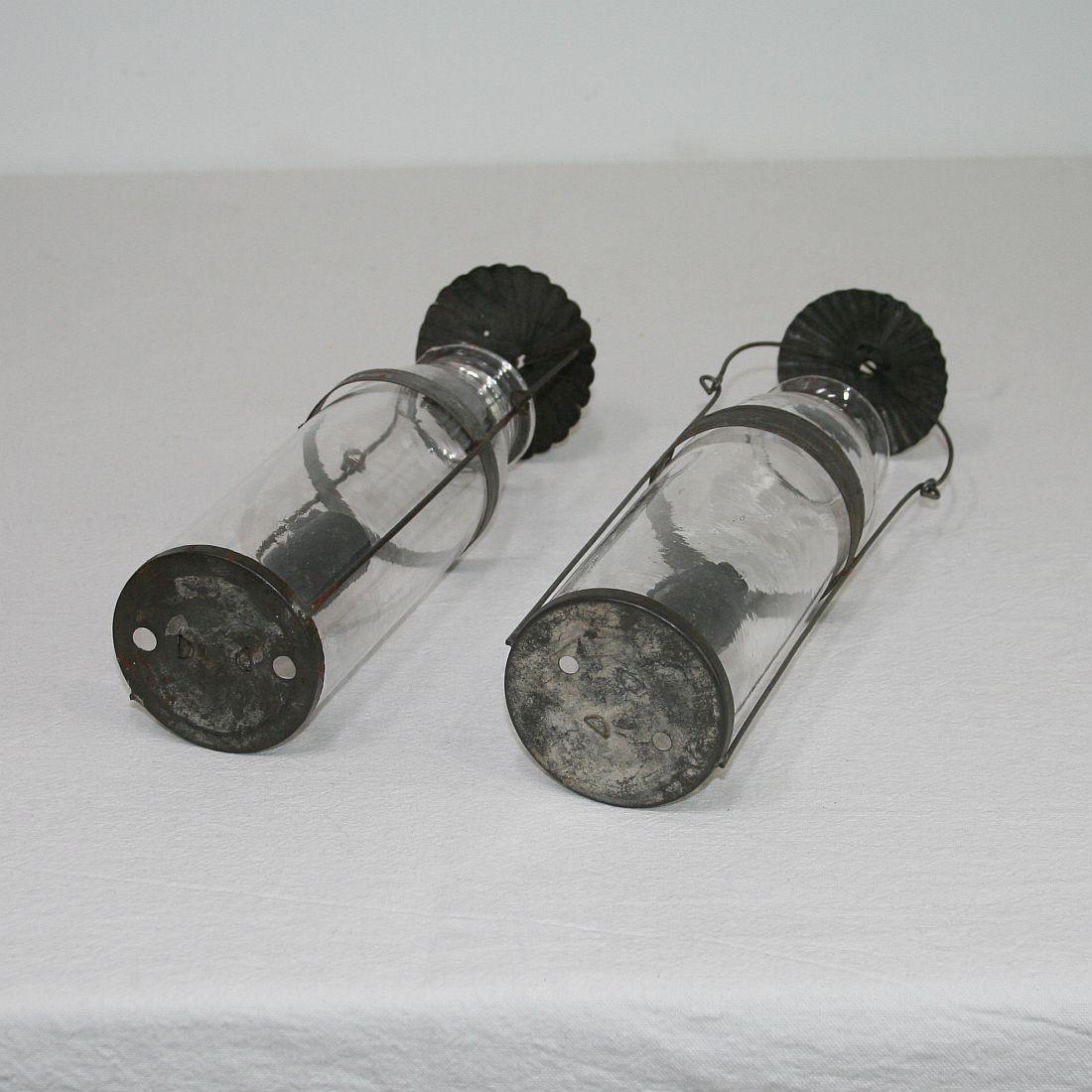 Couple of 19th Century French Glass Lanterns 4