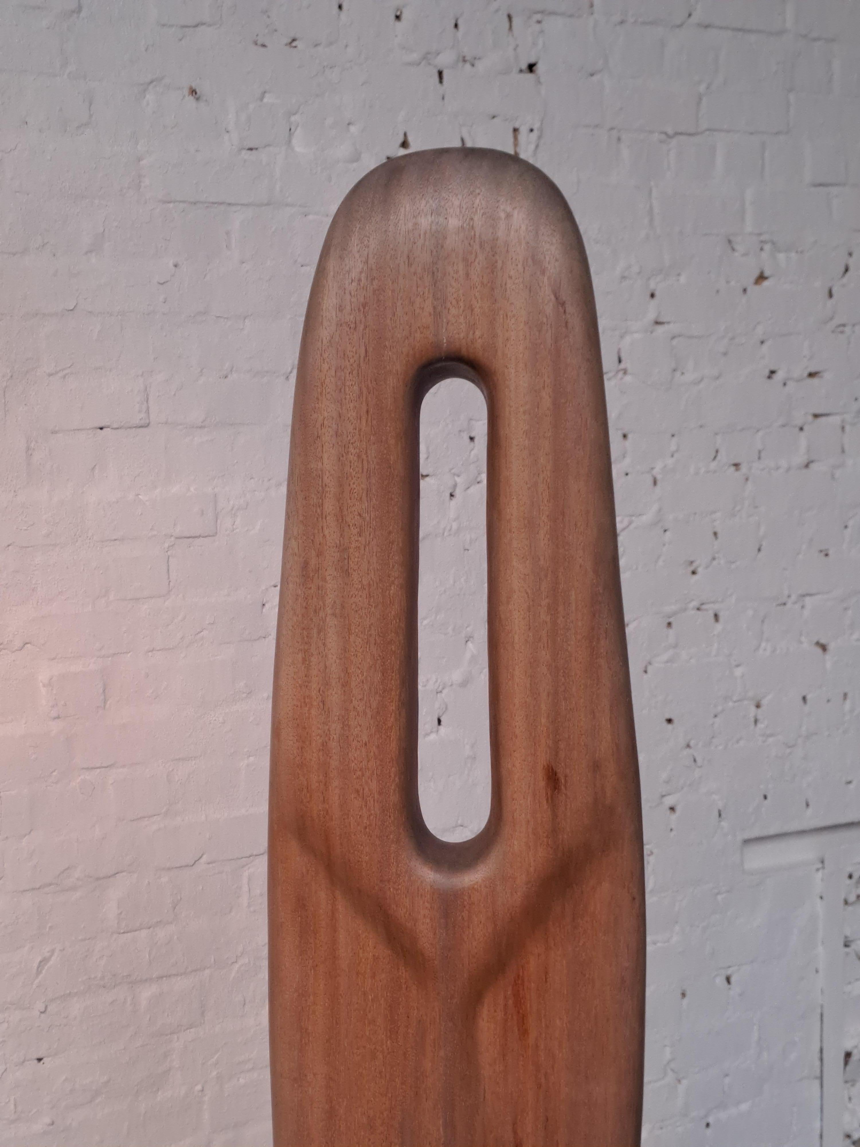 Couple of anthropomorphic sculptures by Begga D' Haese For Sale 2