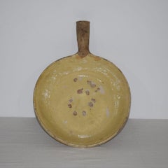 Couple of French 19th Century Glazed Earthenware Casseroles