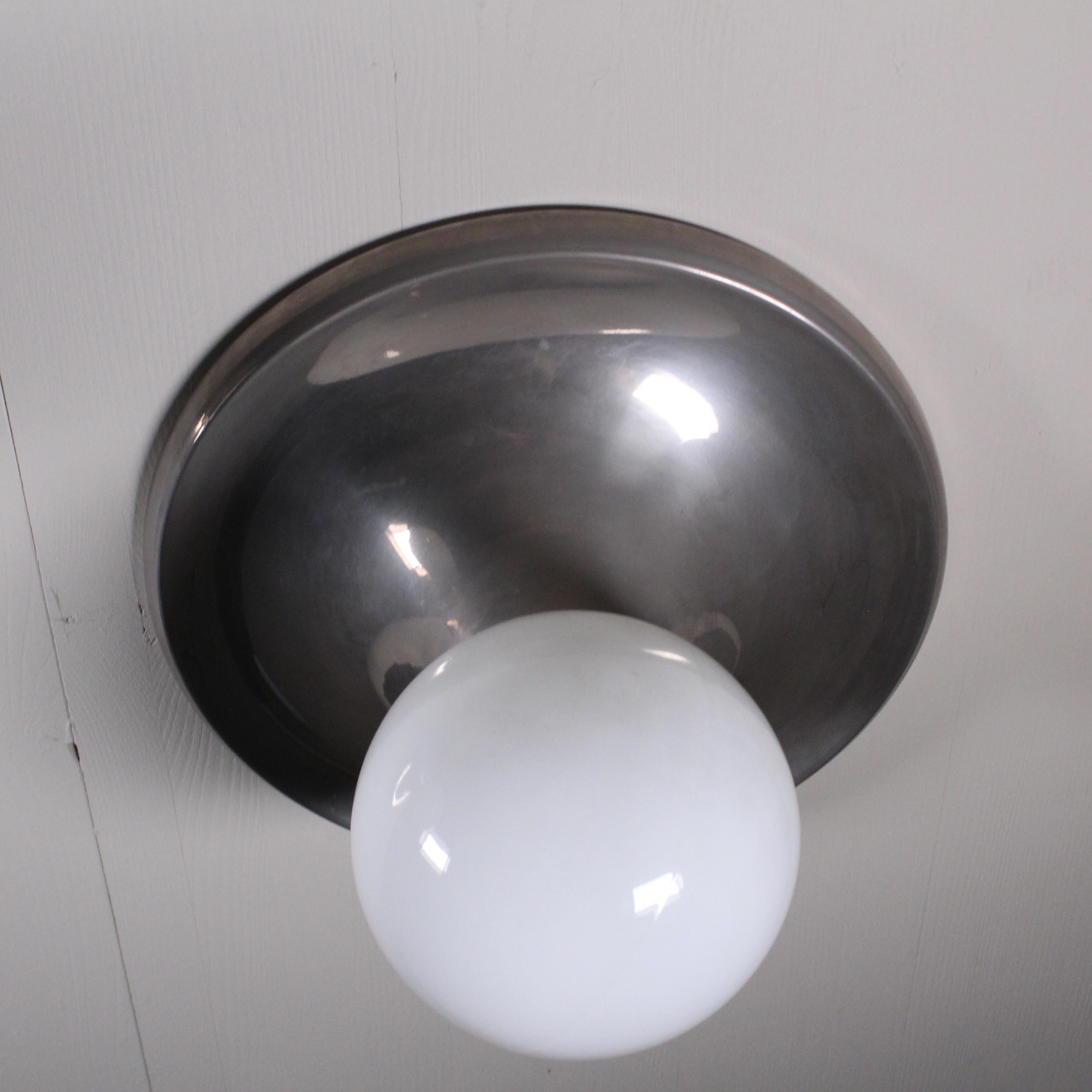 Couple of Light ball sconces by Achille and Piergiacomo Castiglioni  For Sale 4