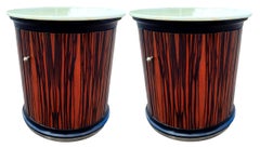 Couple of Luciano Frigerio Bedsides 70's