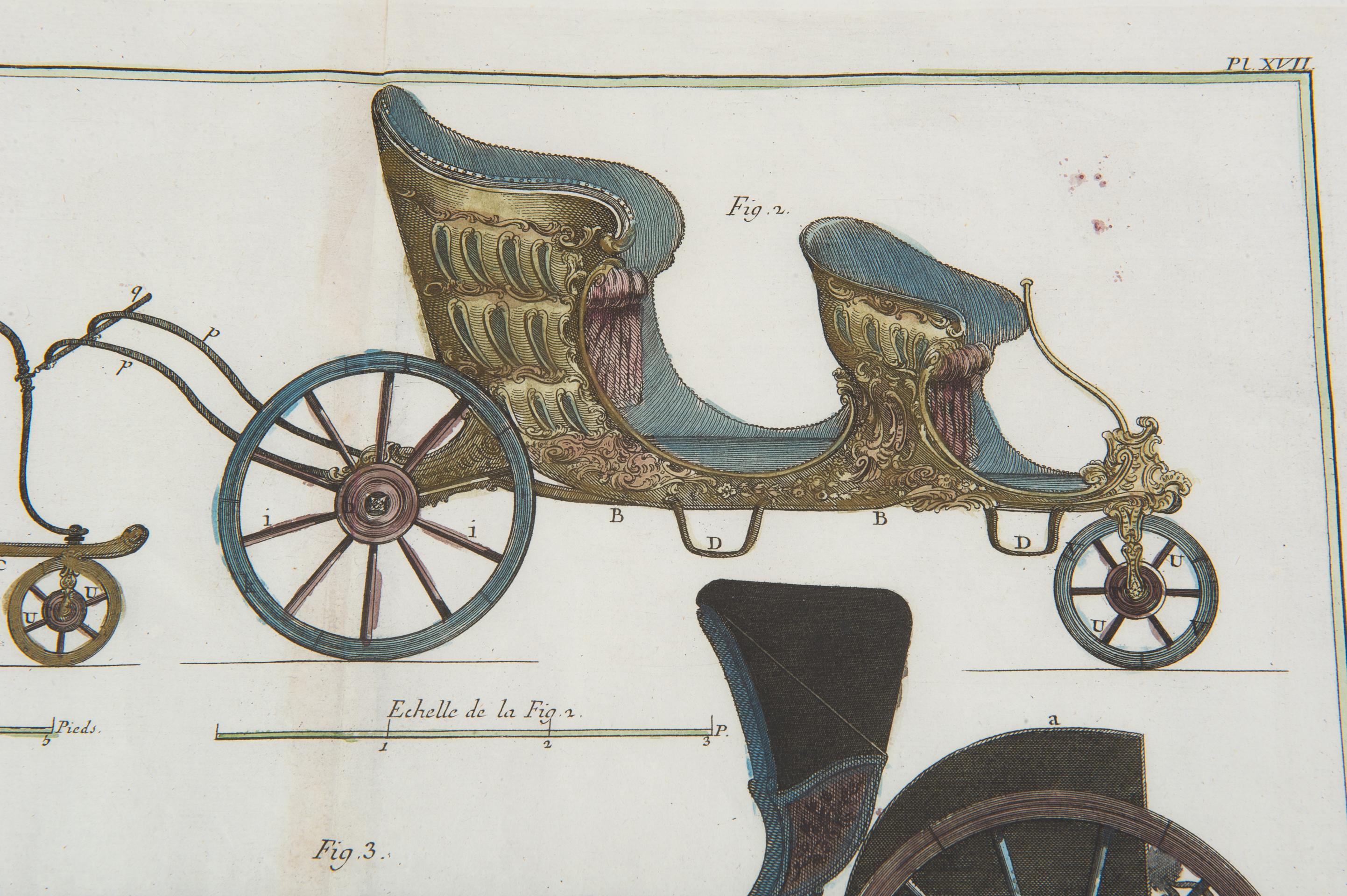 Couple Prints of Antique Carriages For Sale 5