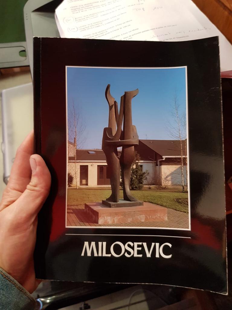 Skulptur „Couple“ von Milosevic, 1972 (Ende des 20. Jahrhunderts) im Angebot