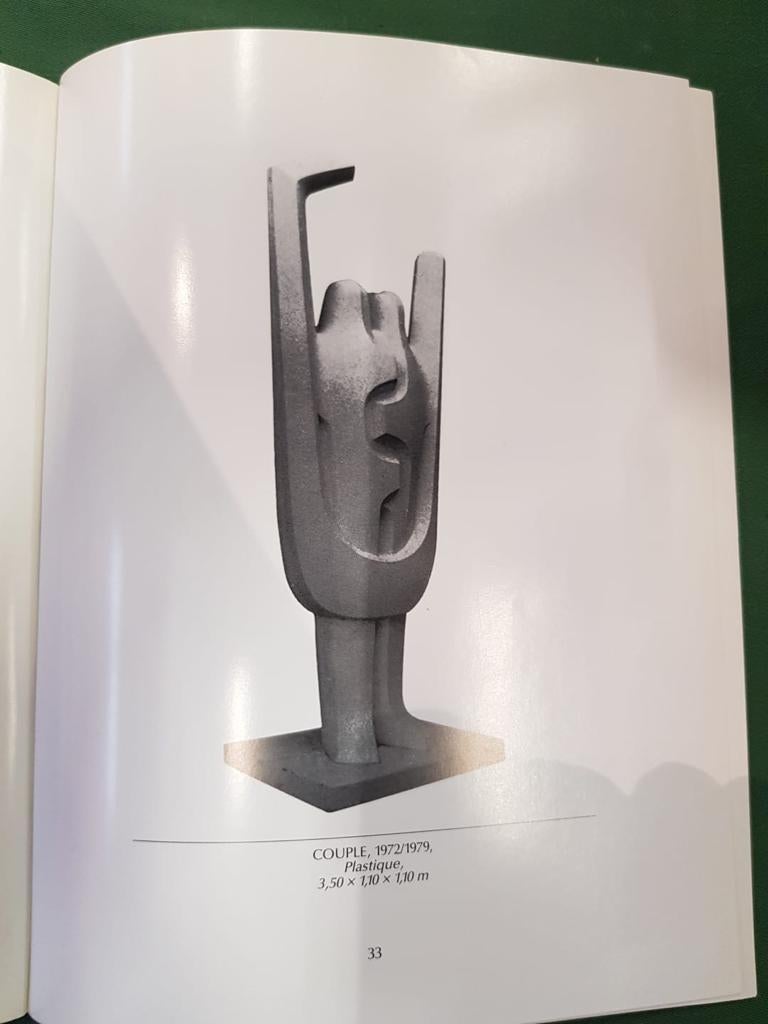Fibre de verre Sculpture « Couple » de Milosevic, 1972 en vente