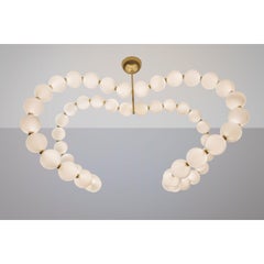 Courbes de Perles Chandelier by Ludovic Clément d’Armont