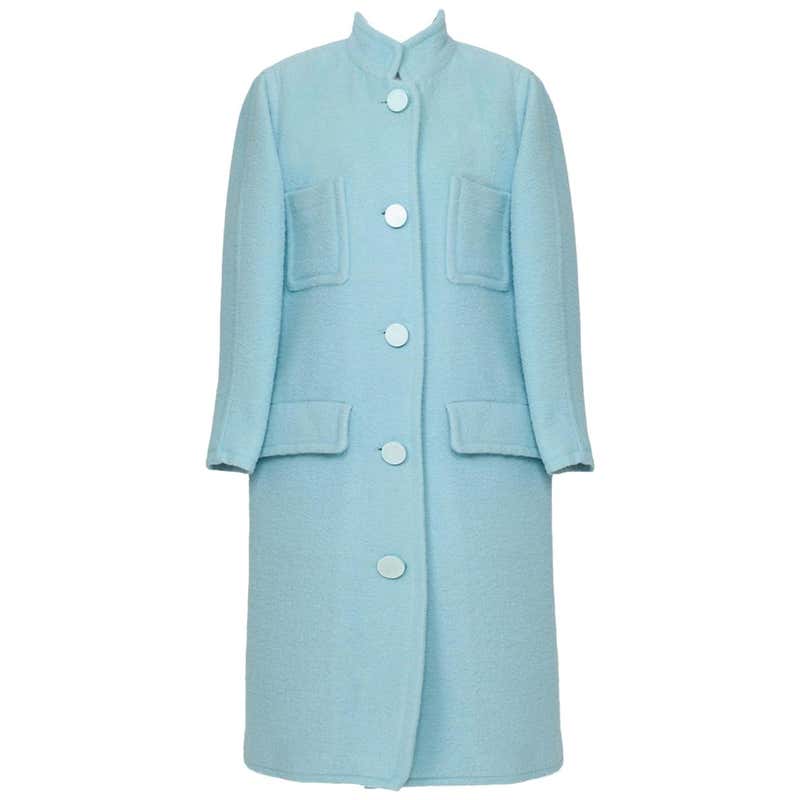 TOM FORD for GUCCI turquoise mohair ad campaign coat - 1st collection ...