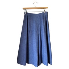 Courrèges Chambray Culottes