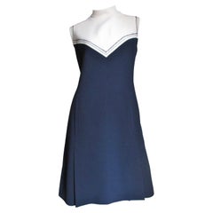 Vestido Courreges Color Block Años 70