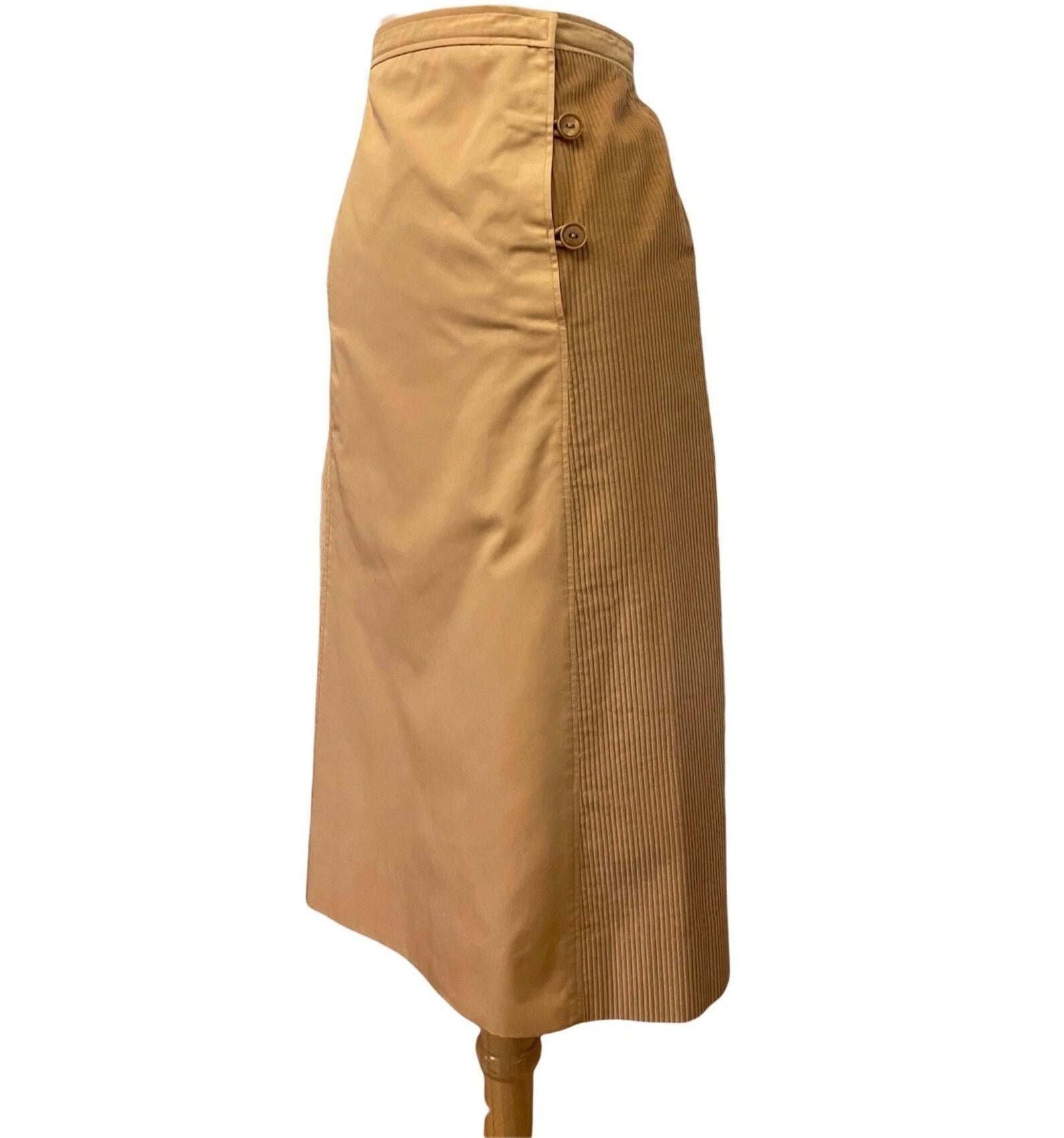 Women's Courrèges cotton corduroy skirt