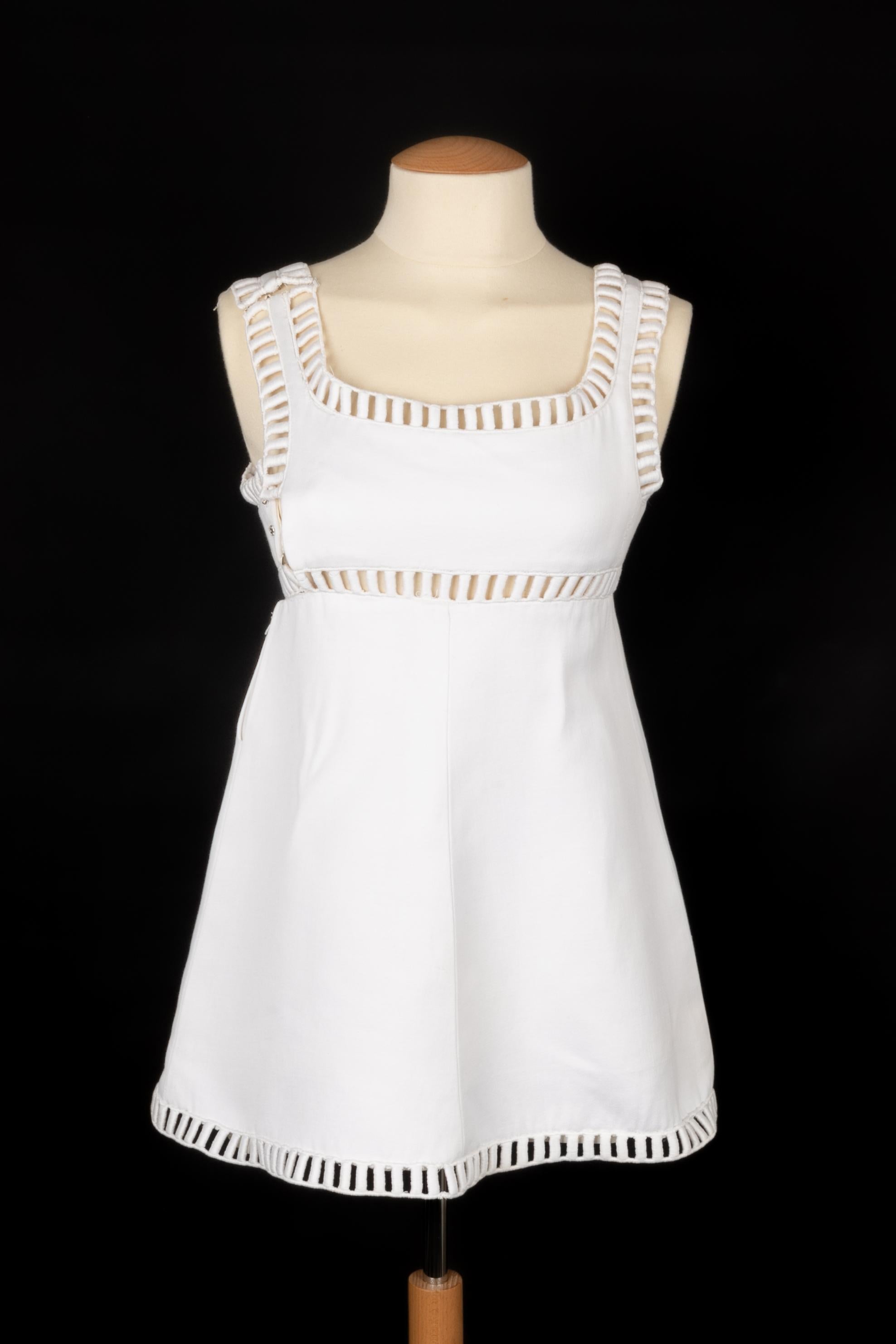 Gray Courrèges dress 1967 For Sale