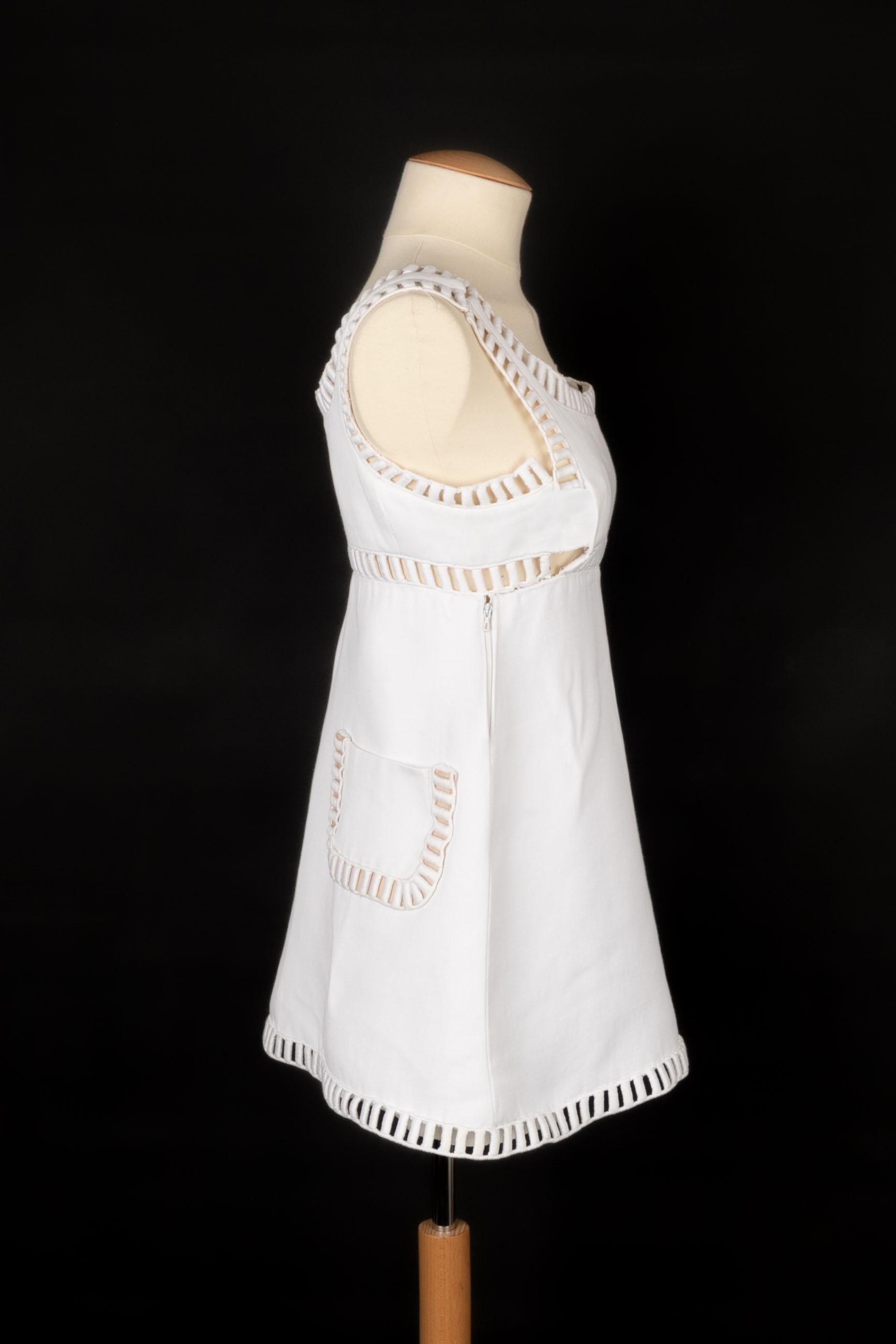 Courrèges dress 1967 In Excellent Condition For Sale In SAINT-OUEN-SUR-SEINE, FR