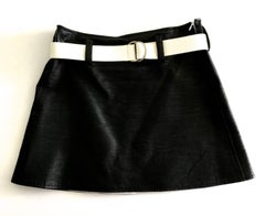 Courreges Mini Skirt - 1980's - Small