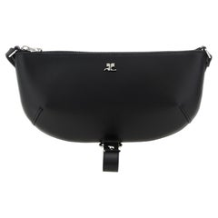 Courrèges Shoulder Bag — Black