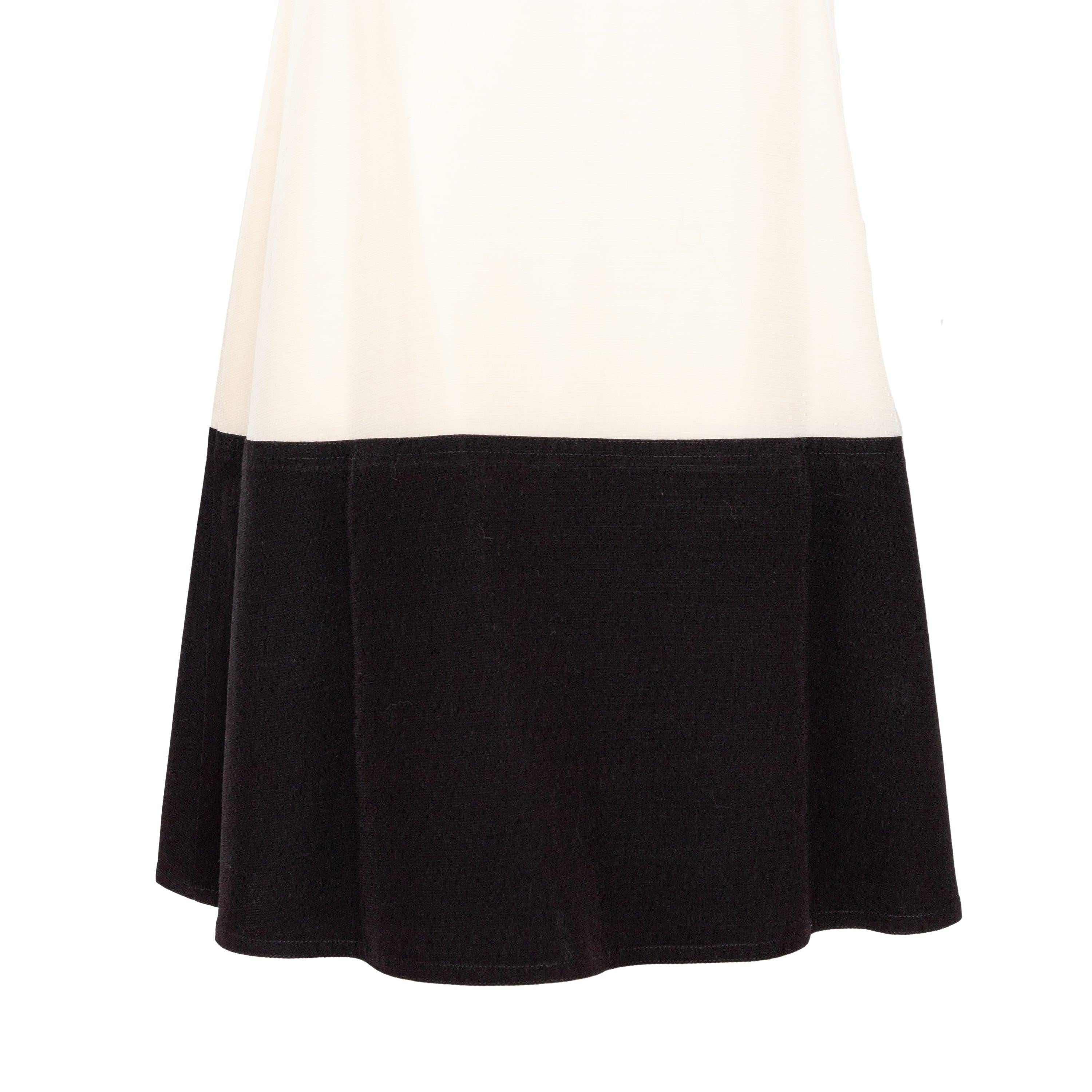 Courrèges Vintage-Kleid - 60er Jahre (Schwarz) im Angebot