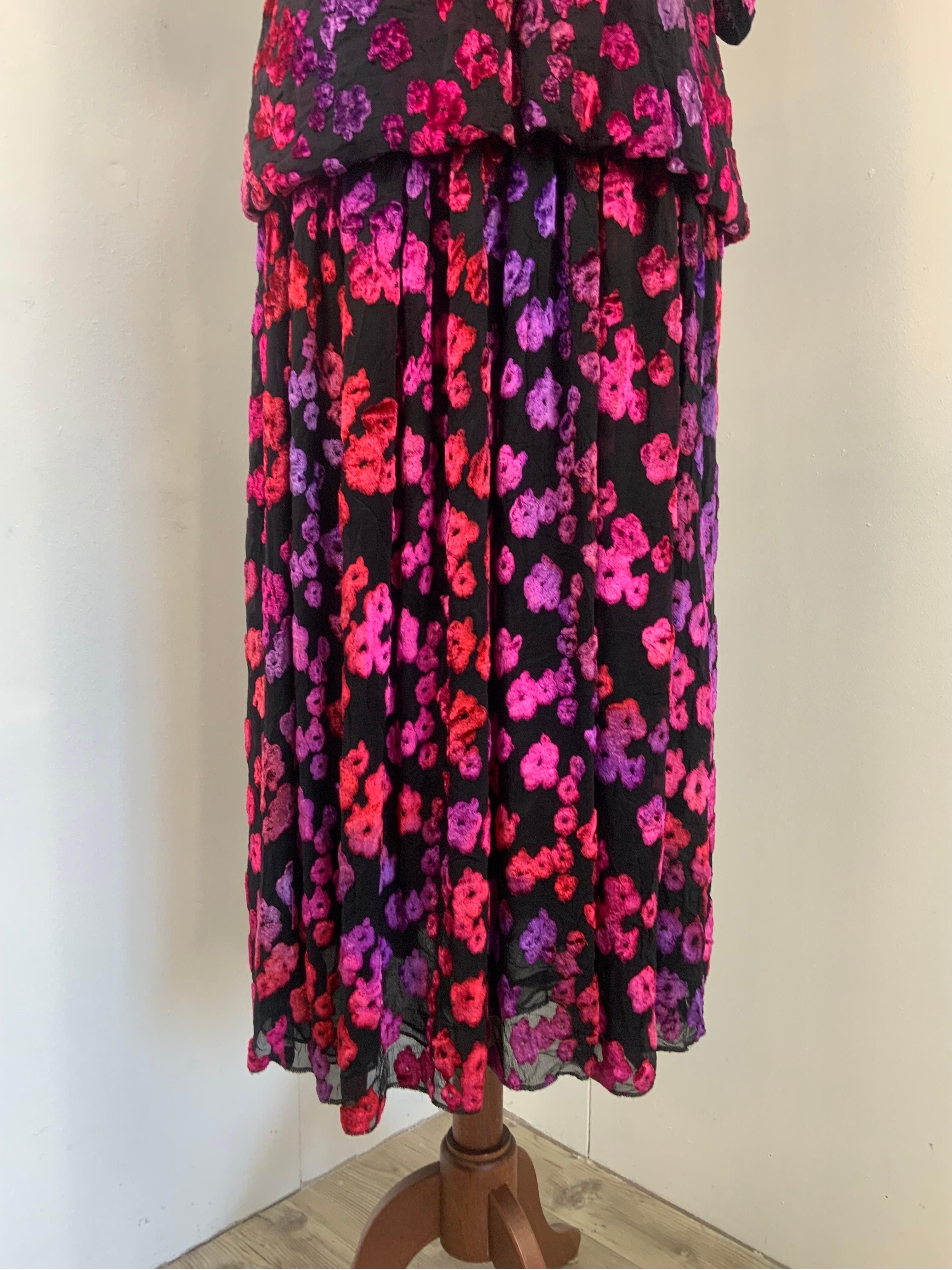 COURREGES vintage flower dress  In Excellent Condition For Sale In Carnate, IT