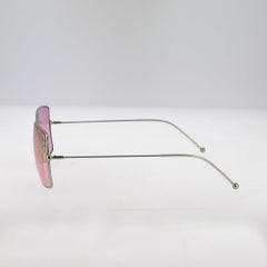 Courrèges Vintage Unisex Sunglasses from the 2000s with Pink Lenses
