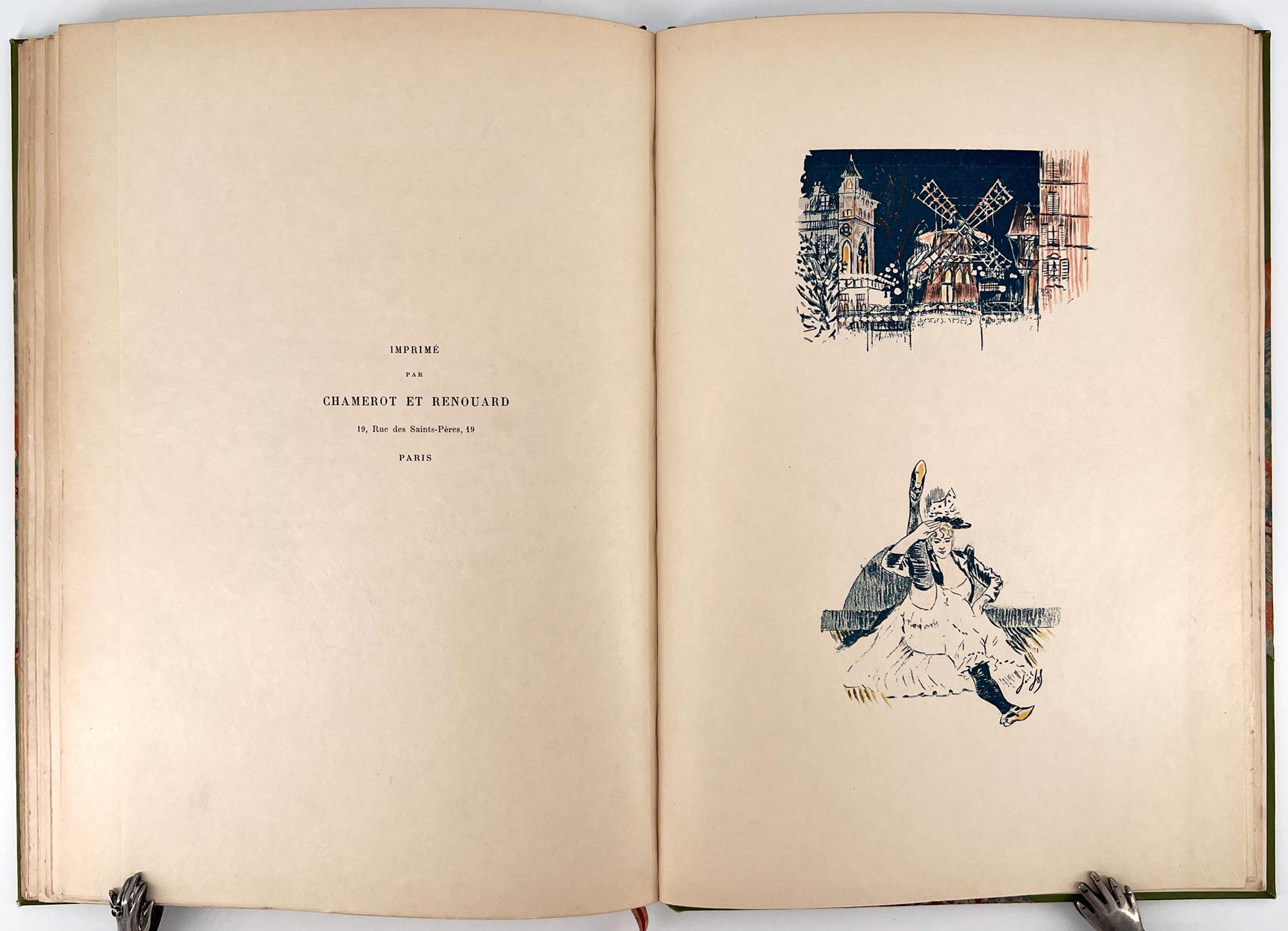 Cours de danse fin de siècle, Illustrated by Louis Legrand For Sale 4