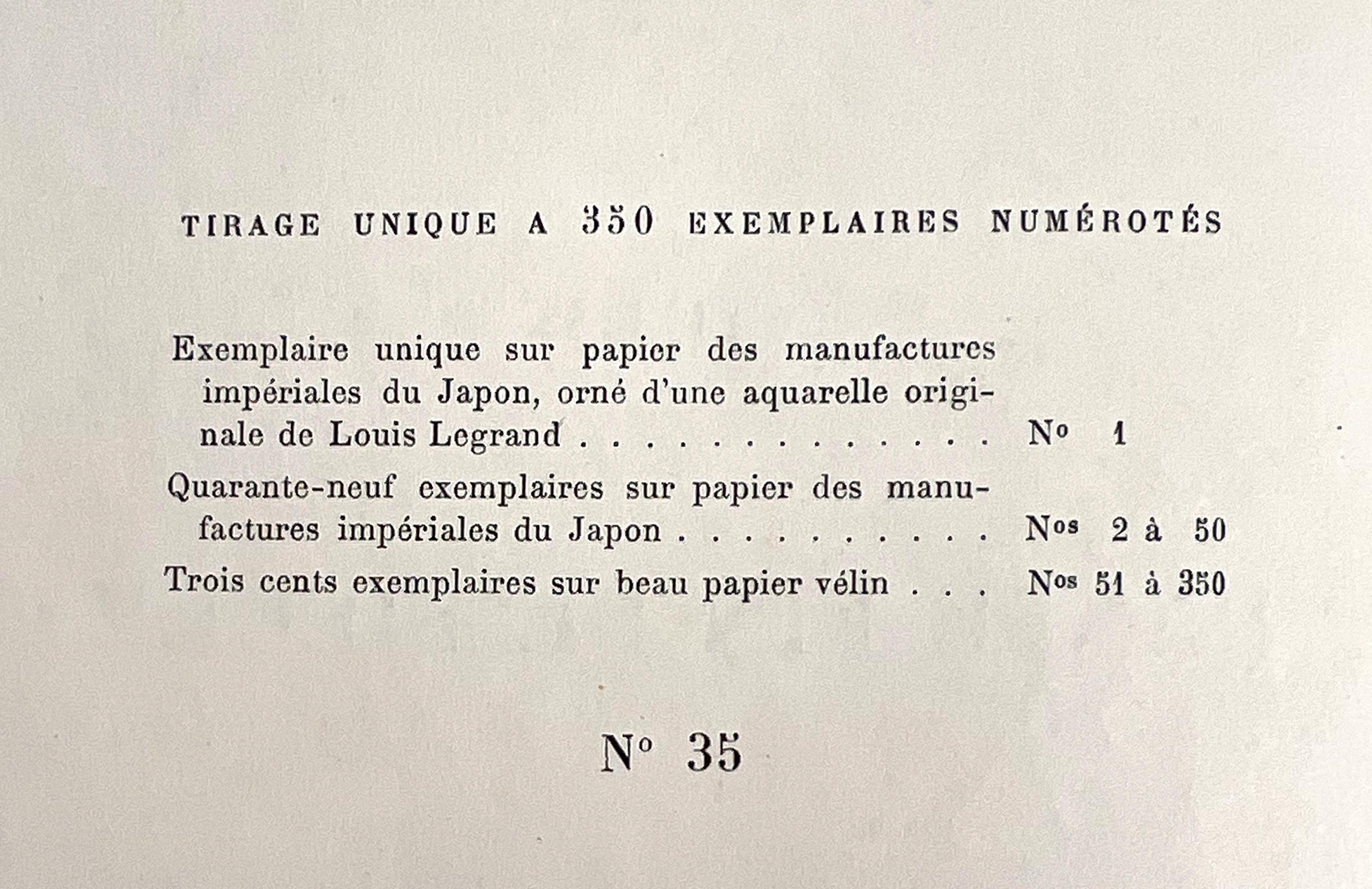 Cours de danse fin de siècle, Illustrated by Louis Legrand For Sale 8