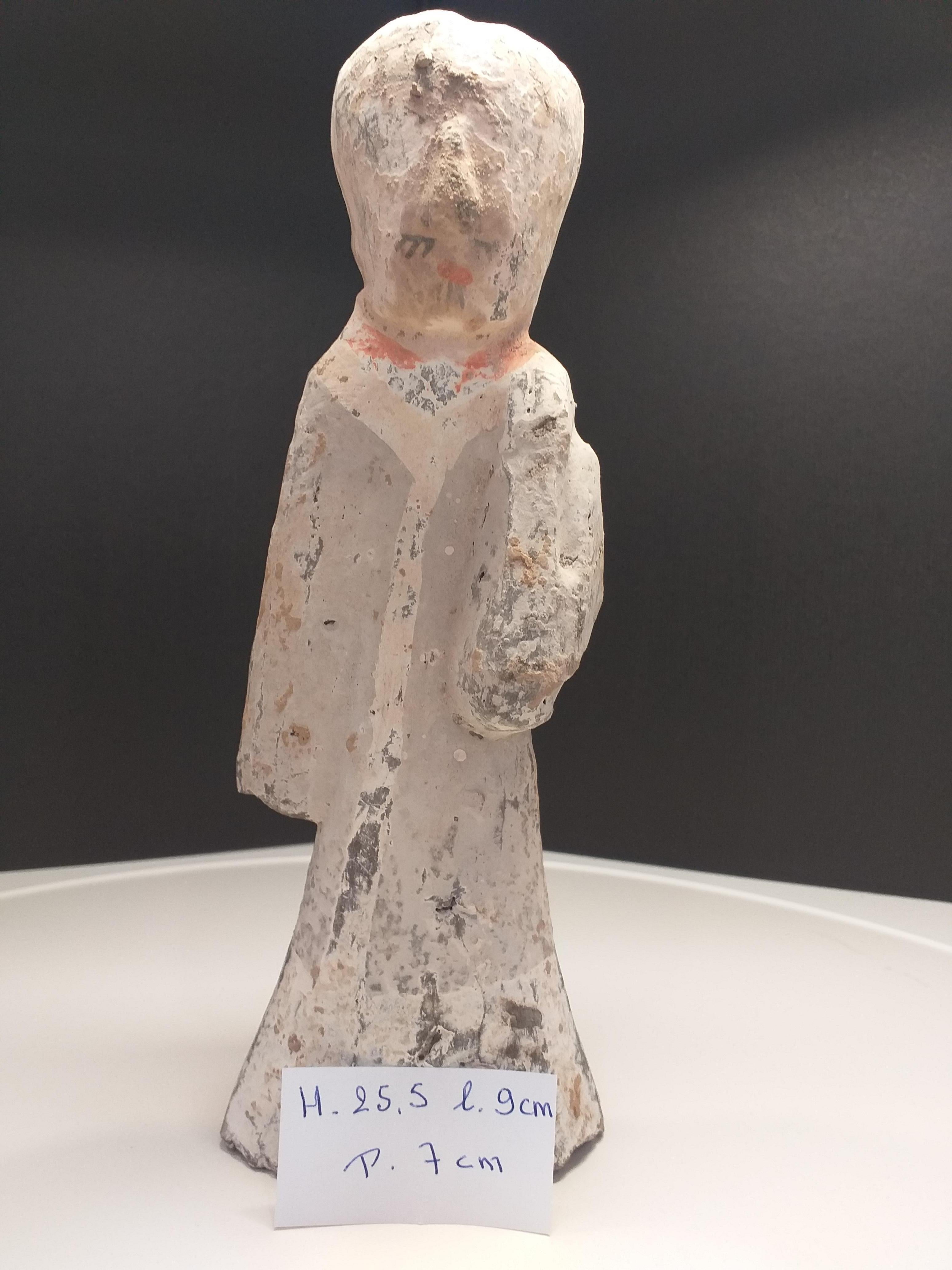 Court Lady 2, Terracotta, China, Han Period For Sale 2