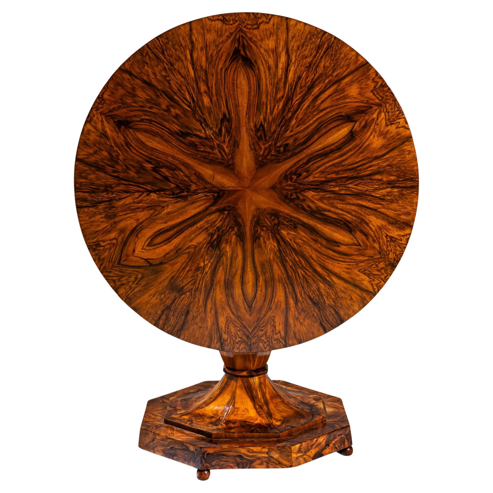 Table de salon Biedermeier, Allemagne, vers 1820