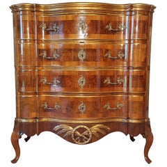 Courtly Rococo Commode from the 18th Century