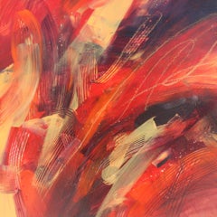Huzzaadle, peinture abstraite