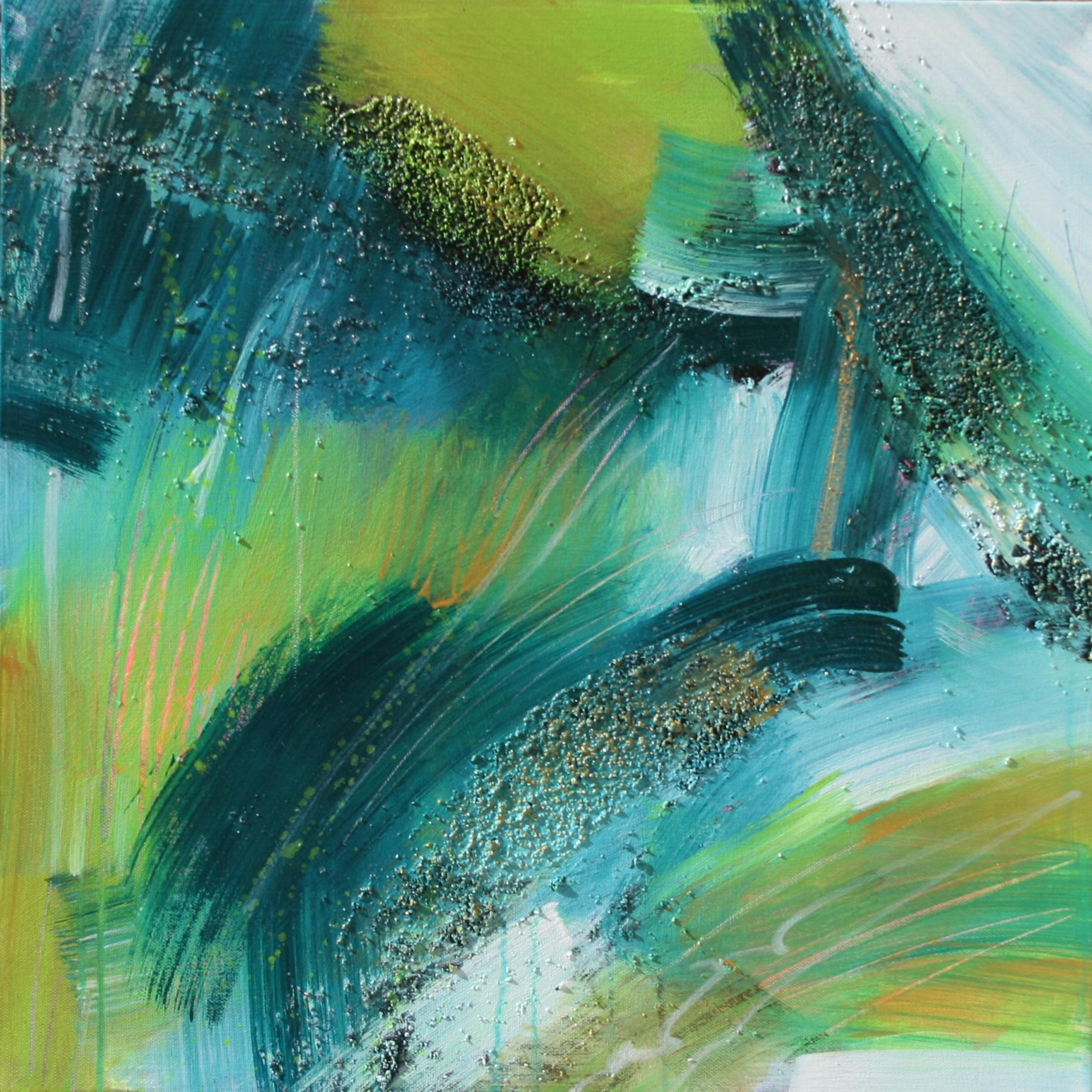 Landscape Painting de Courtney Jacobs - Spralaydee, Pintura Abstracta