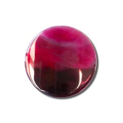 Magma Wall Decoration by Courtney Kinnare, Pink Multicolored Mirror