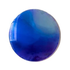 Paradigm Wall Decoration by Courtney Kinnare, Blue Ultramarine Mirror