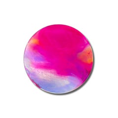 Seva Wall Decoration by Courtney Kinnare, Pink Multicolored Mirror