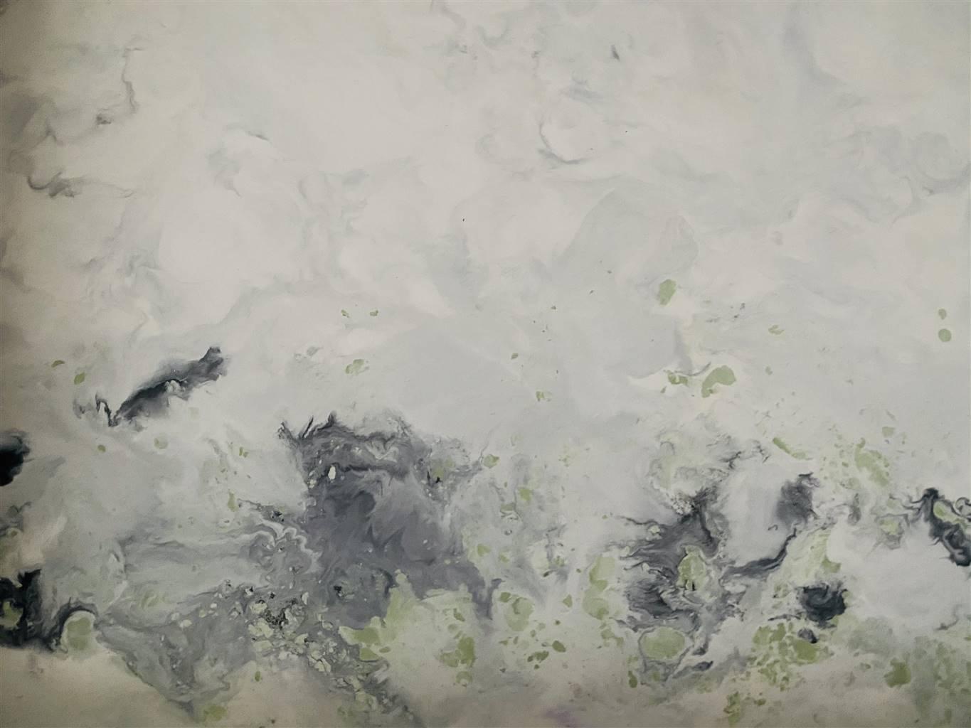 Courtney Muller Abstract Painting - Clearing