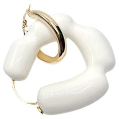 Orecchino a cerchio Coussin Sculpture No.1