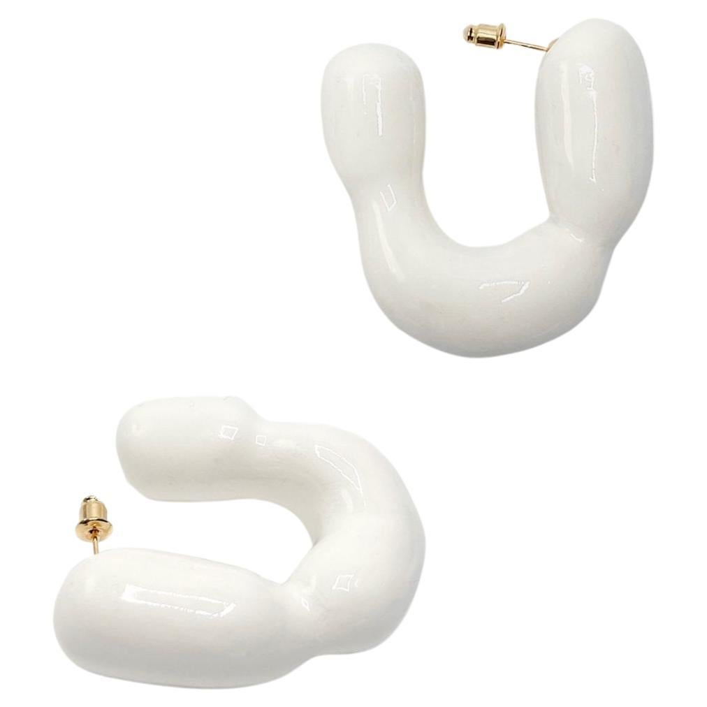 Coussin Sculpture No.2 Stud Earrings For Sale
