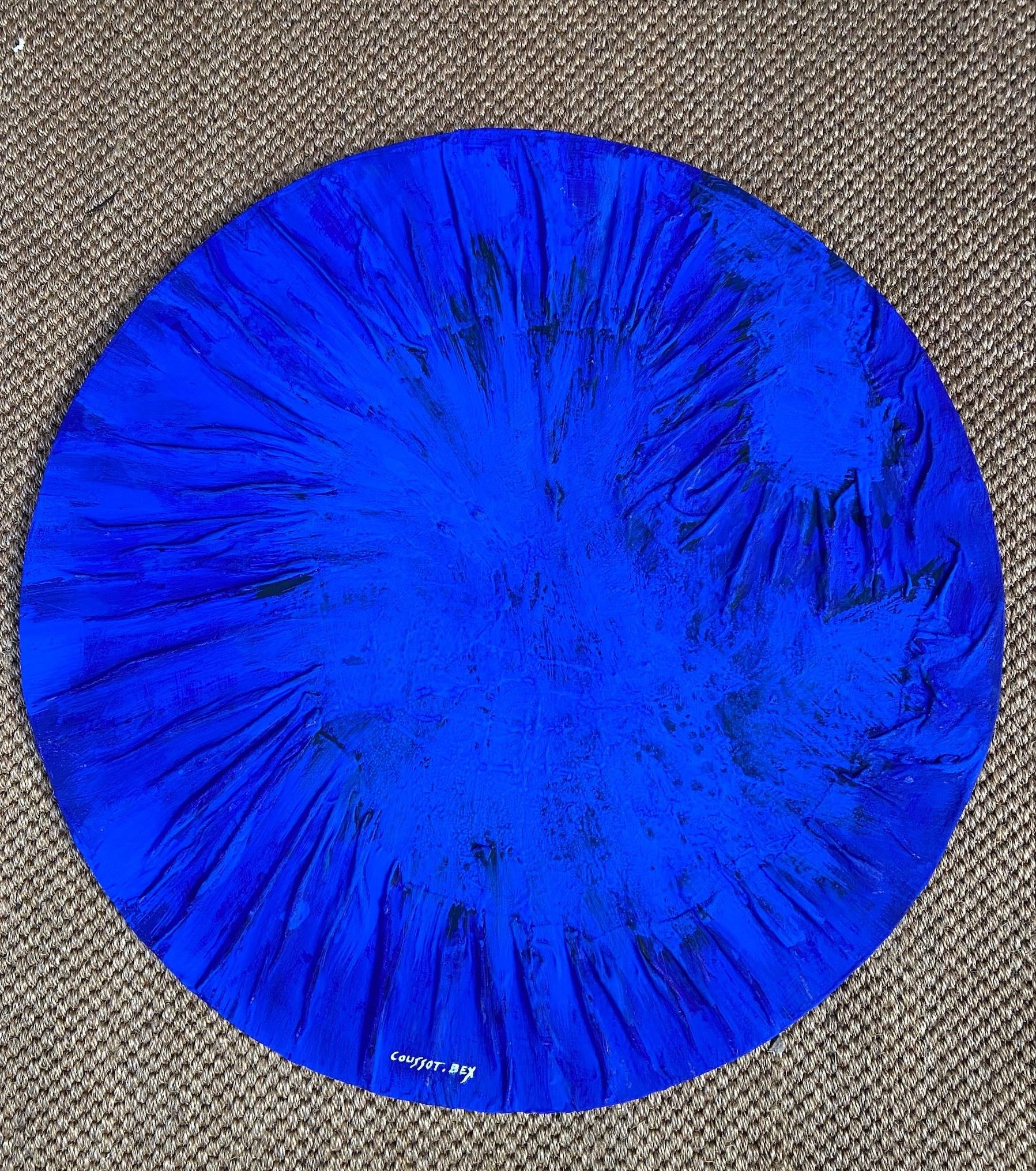 Coussot Bex - Blue circle 2
2021

Acrylic on panel

Measures: D78cm x P1cm

Signed.