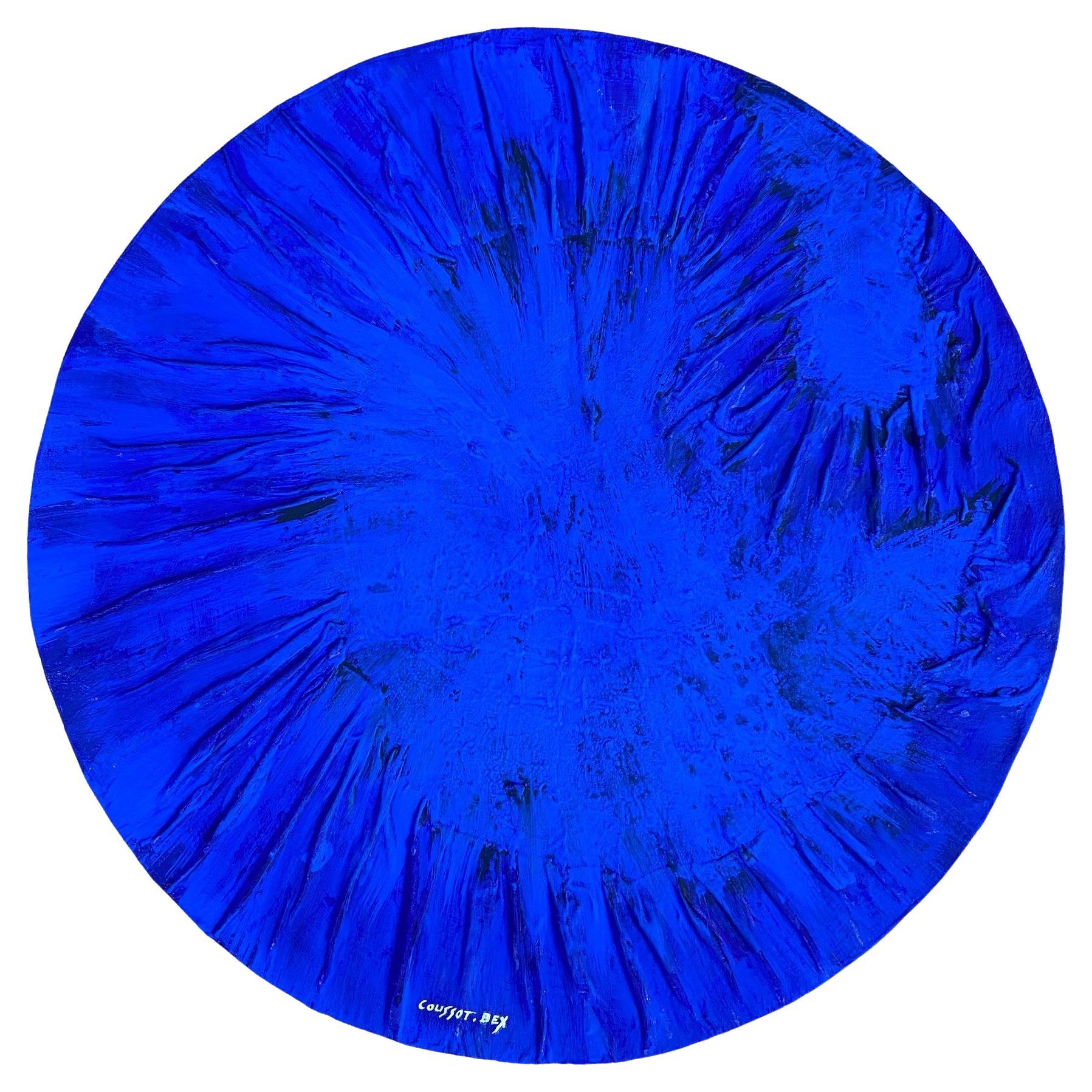 Coussot Bex, Blue Circle 2, 2021