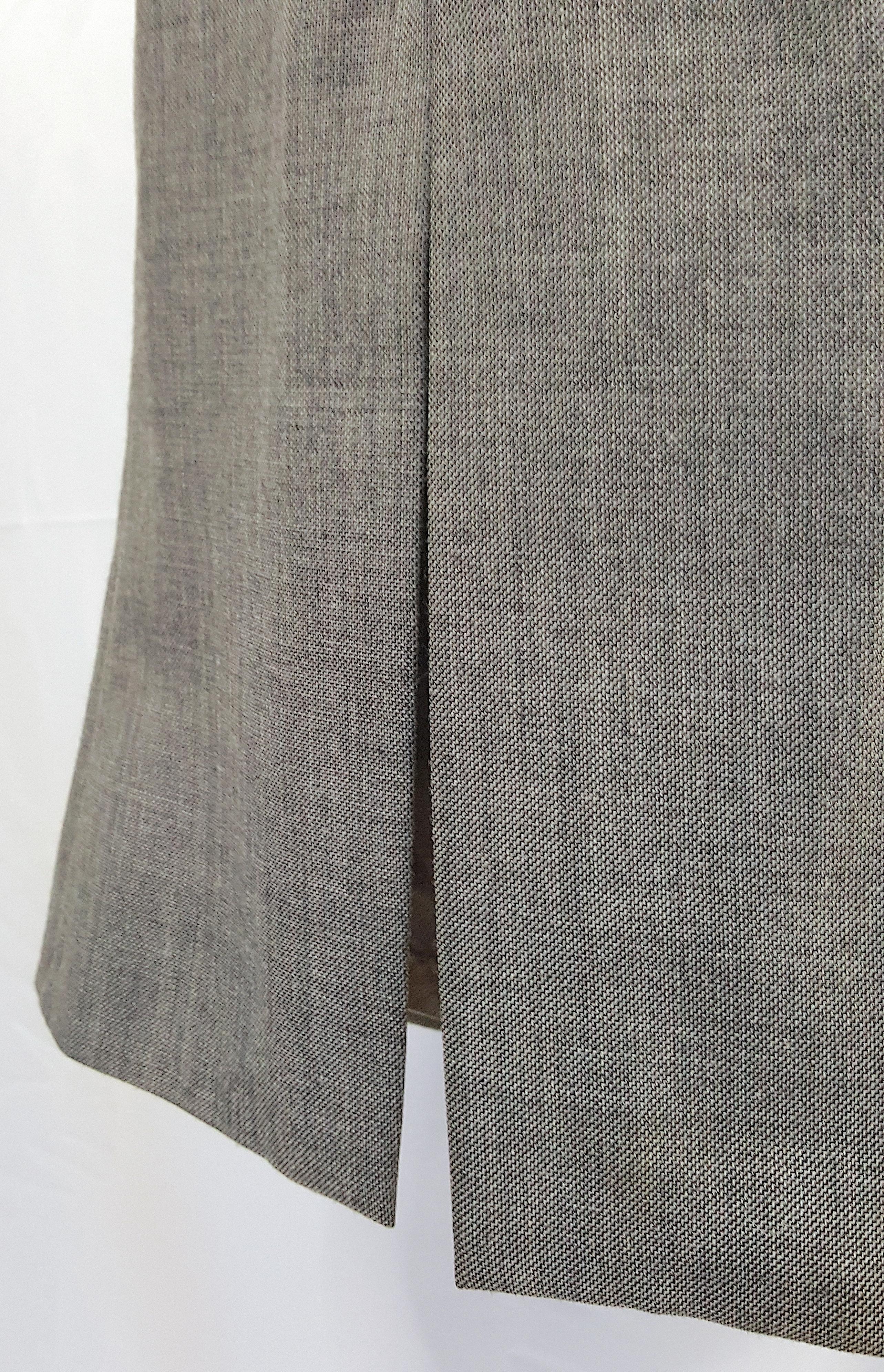 Couture 1990 MartinGrant ParisianAtelier Combinaison jupe drapée fendue à la taille en vente 1