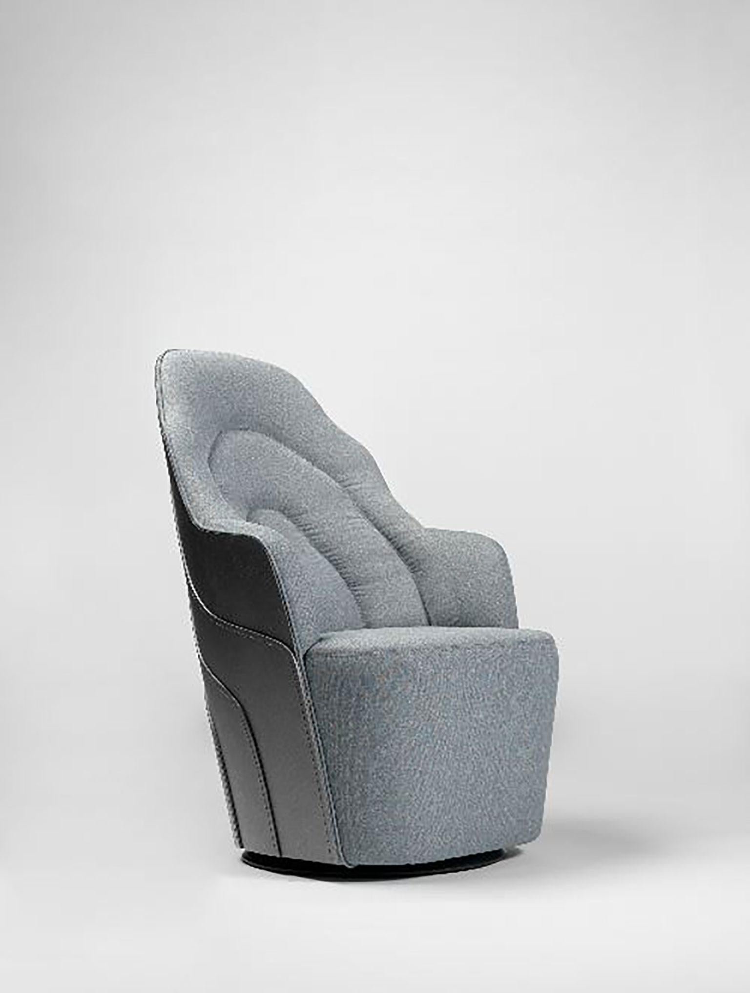 Contemporary Couture Armchair by Farg and Blanche for BD Barcelona For Sale