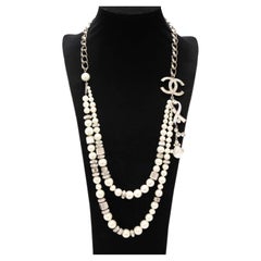 Couture CHANEL Double-Strand Necklace