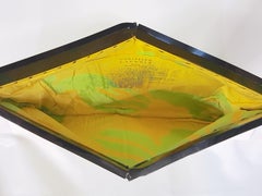 Couture ChristianLacroixParis SilkSatin RareBlackLacquerTop OversizeBorsa da sera